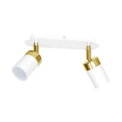 Lubinis šviestuvas JOKER WHITE/GOLD 2xGU10