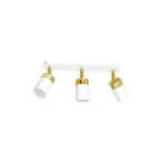 Lubinis šviestuvas JOKER WHITE/GOLD 3xGU10