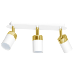 Lubinis šviestuvas JOKER WHITE/GOLD 3xGU10