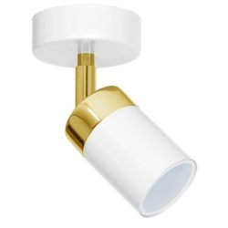 Sieninis šviestuvas JOKER WHITE/GOLD 1xGU10