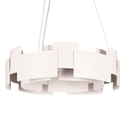 Pakabinamas šviestuvas TORINO WHITE 24W LED