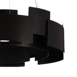 Pakabinamas šviestuvas TORINO BLACK 24W LED