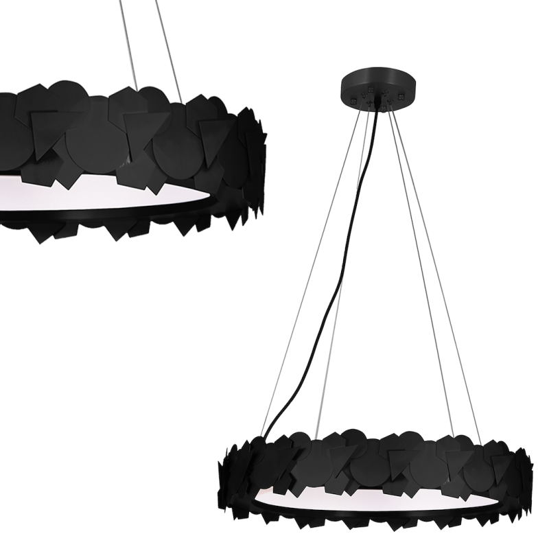 Pakabinamas šviestuvas SOHO BLACK 24W LED