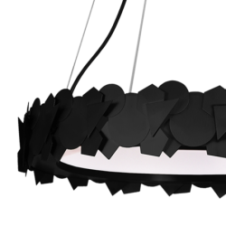 Pakabinamas šviestuvas SOHO BLACK 24W LED