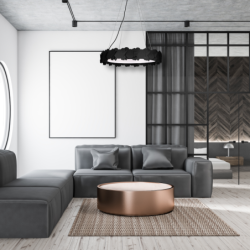 Pakabinamas šviestuvas SOHO BLACK 24W LED