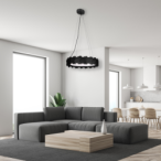 Pakabinamas šviestuvas SOHO BLACK 24W LED