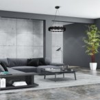 Pakabinamas šviestuvas SOHO BLACK 24W LED