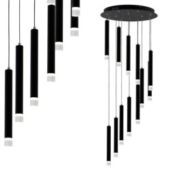 Pakabinamas šviestuvas CARBON 12W LED