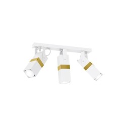 Lubinis šviestuvas VIDAR WHITE/GOLD 3xGU10