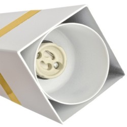 Pakabinamas šviestuvas VIDAR WHITE/GOLD 3xGU10