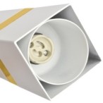 Pakabinamas šviestuvas VIDAR WHITE/GOLD 3xGU10