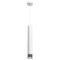 Pakabinamas šviestuvas DANI WHITE/CHROME 1xGU10