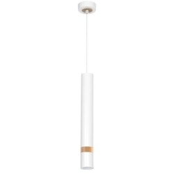 Pakabinamas šviestuvas JOKER WHITE/WOOD 1xGU10