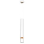Pakabinamas šviestuvas JOKER WHITE/WOOD 1xGU10