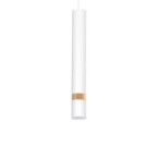 Pakabinamas šviestuvas JOKER WHITE/WOOD 1xGU10