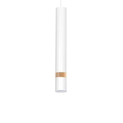 Pakabinamas šviestuvas JOKER WHITE/WOOD 3xGU10
