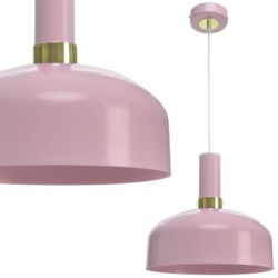Pakabinamas šviestuvas MALMO PINK 1xE27