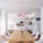 Pakabinamas šviestuvas MALMO PINK 1xE27