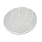 Lubinis šviestuvas SHELL BALTAS 40W LED Ø480 mm + PULTELIS