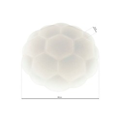 Lubinis šviestuvas CLOUD 40W LED Ø480 mm + Pultelis