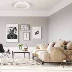 Lubinis šviestuvas BOB 40W LED Ø490 mm + Pultelis