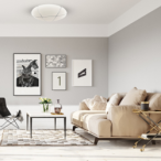 Lubinis šviestuvas BOB 40W LED Ø490 mm + Pultelis