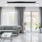 Lubinis šviestuvas GEA WHITE 36W LED Ø390 mm + Pultelis