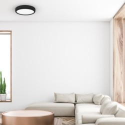 Lubinis šviestuvas GEA BLACK 36W LED Ø390 mm + Pultelis