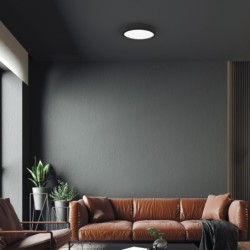 Lubinis šviestuvas GEA BLACK 36W LED Ø390 mm + Pultelis