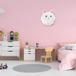 Sieninis šviestuvas SWEET PINK 20W LED Ø400 mm