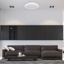 Lubinis šviestuvas TERMA WHITE 18W LED IP44 Ø280 mm
