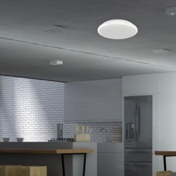 Lubinis šviestuvas TERMA WHITE 18W LED IP44 Ø280 mm