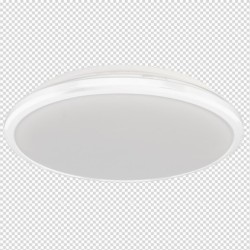 Lubinis šviestuvas TERMA WHITE 18W LED IP44 Ø280 mm