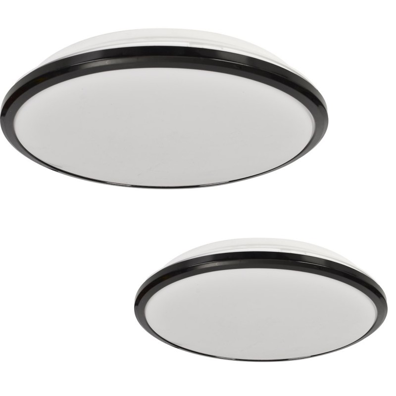 Lubinis šviestuvas TERMA BLACK 18W LED IP44 Ø280 mm
