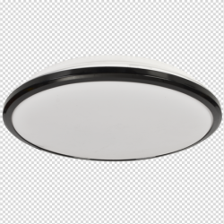 Lubinis šviestuvas TERMA BLACK 18W LED IP44 Ø280 mm