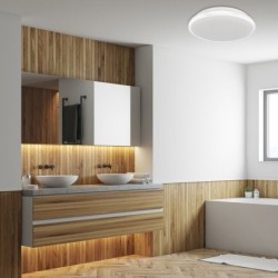 Lubinis šviestuvas TERMA WHITE 28W LED IP44 Ø360 mm