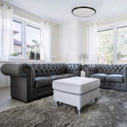 Lubinis šviestuvas TERMA BLACK 28W LED IP44 Ø360 mm