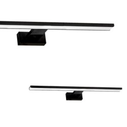 Sieninis šviestuvas SHINE BLACK 15W LED