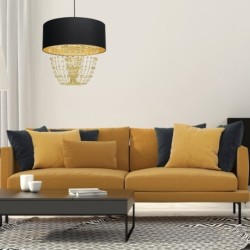 Pakabinamas šviestuvas ALMERIA BLACK/GOLD 1xE27