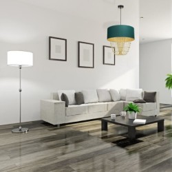 Pakabinamas šviestuvas ALMERIA GREEN/GOLD 1xE27