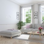 Sieninis šviestuvas BASE 8W+2W WHITE