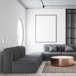 Sieninis šviestuvas BASE 8W+2W WHITE
