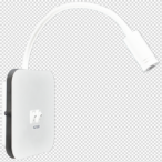 Sieninis šviestuvas BASE 8W+2W WHITE