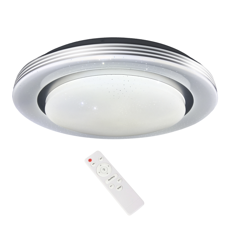 Lubinis šviestuvas KELLY 48W LED Ø480 mm + Pultelis