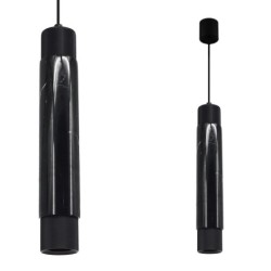 Pakabinamas šviestuvas MARBLE BLACK 1xGU10
