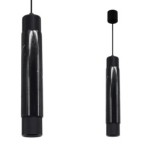 Pakabinamas šviestuvas MARBLE BLACK 1xGU10