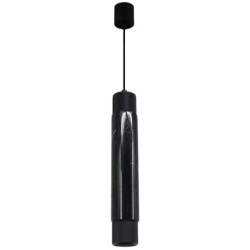 Pakabinamas šviestuvas MARBLE BLACK 1xGU10