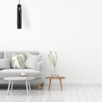 Pakabinamas šviestuvas MARBLE BLACK 1xGU10
