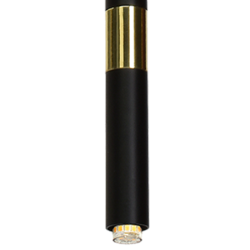 Pakabinamas šviestuvas MONZA BLACK / GOLD 1xG9 8W