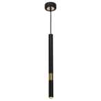 Pakabinamas šviestuvas MONZA BLACK / GOLD 1xG9 8W